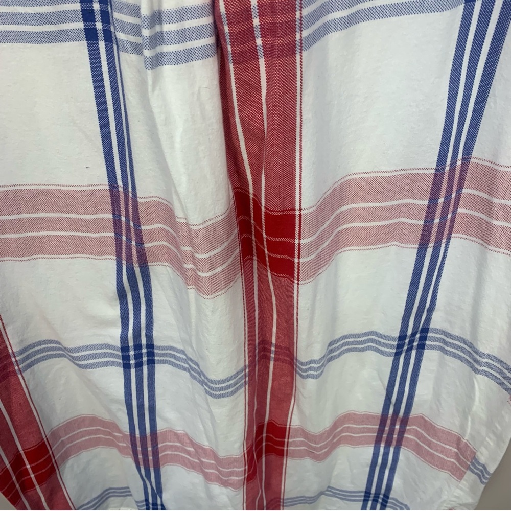 ZARA Check Plaid Flannel Midi Shirt Dress Trendy Oversized - Picture 9 of 14